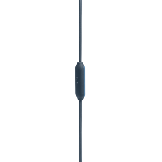 JBL Endurance Run 2 Wired - Blue - Waterproof Wired Sports In-Ear Headphones - Detailshot 2 image number null